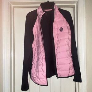 Lauren Ralph Lauren Pink and Black Vest